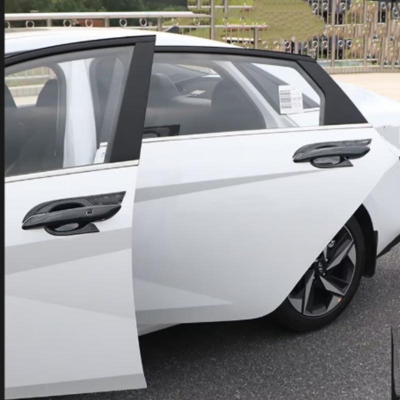 Car Upgrade For Hyundai Elantra Avante CN7 - Car Door Handle Bowl Cap Cover Trim Decoration Accessories