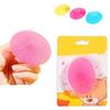 Children's silicone shampoo brush baby clean bath rub baby massage brush random