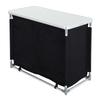 Folding Outdoor Kitchen Cupboard Storage Shelf Table