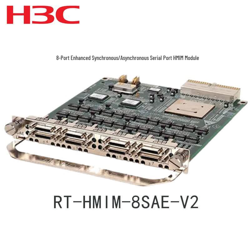 

H3C RT-HMIM-8SAE-V2 8-Port Enhanced Serial HMIM Router Interface Module