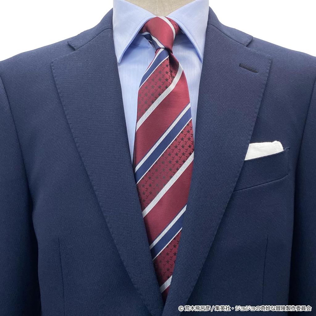 Florence Spec JoJo's Bizarre Adventure Part 2 Tie Joseph JJN000004-006 Wine 2 Standard