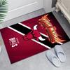 Chicago Bulls Design Area Rug Personalized Name- Non-Slip, Soft & Cozy Floor Mat for Living Room, Office - Indoor/Outdoor Carpet