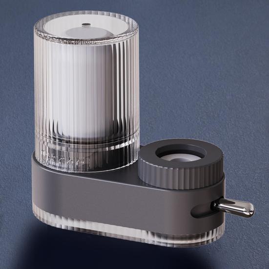 Faucet Mount Water Filter Kitchen Sink Filter Water Faucet Activated Carbon Water Faucet Filter for Reducing Chlorine Limescale Heavy Metals