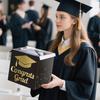 Black Golden Graduation Voting Box DIY Congrats Grad Card Box  Class of 2026