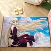 Anime C-chobits Carpet Bathroom Anti-slip Mat Door Mat Home Decoration Mat Entrance Door Mat Scratch-resistant Door Mat