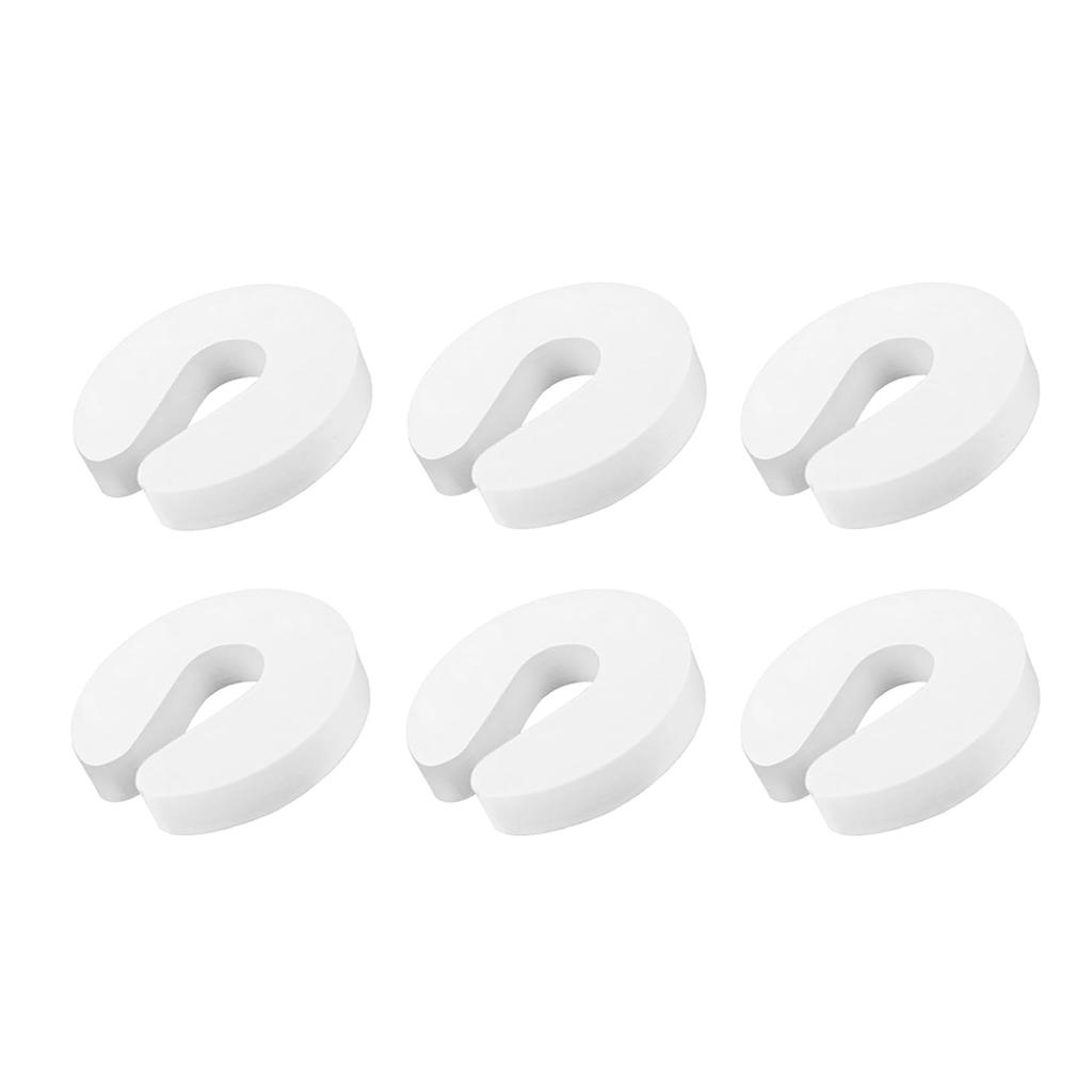 6/12 PCS Foam Door Finger Pinch Guard – Soft Cushion for Top Edge of Door Finger Pet Safety Slam Buffer Prevents Hand Injuries