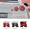 GTR car sticker, suitable for gtr modification 3D personalized metal GTR car logo tail label sticker trunk label decorative car sticker
