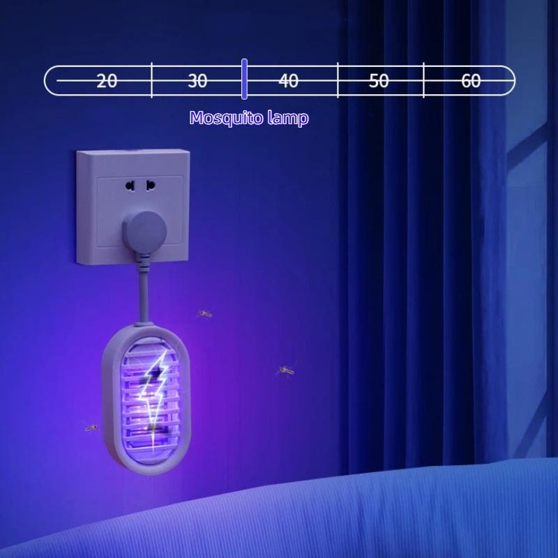 Plug In Electric Mosquito Killer With Uv Light Attraction Low Noise Design Mosquito Lamp