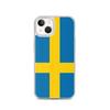 Phone Case – Flag of Sweden – Compatible iPhone 13 – Soft Case – Resistant and Shockproof - Silicone - Pixelforma
