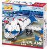 Yoshiritsu LaQ Hamacron Constructor Airplane Building Set with Interlocking Pieces and Creative Design