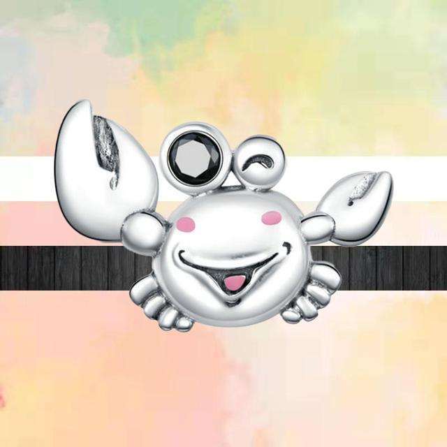 Neue Tier Stil Glückliche Katze Hund Panda Bär Löwe Schlange Kaninchen DIY Perlen Fit Original Mode Charms Silber Farbe Armbänder schmuck