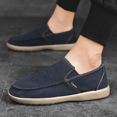 Herren Vulkanisierte Schuhe Herbst Herrenschuhe Atmungsaktive Walking Canvas Schuhe Atmungsaktive Slipper Sneaker Herren