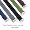 20mm 21mm 22mm FKM Universal Fluororubber Watch Strap For Tudor BlackBay Omega Seamaster IWC Longines Rolex Belt Watch Band