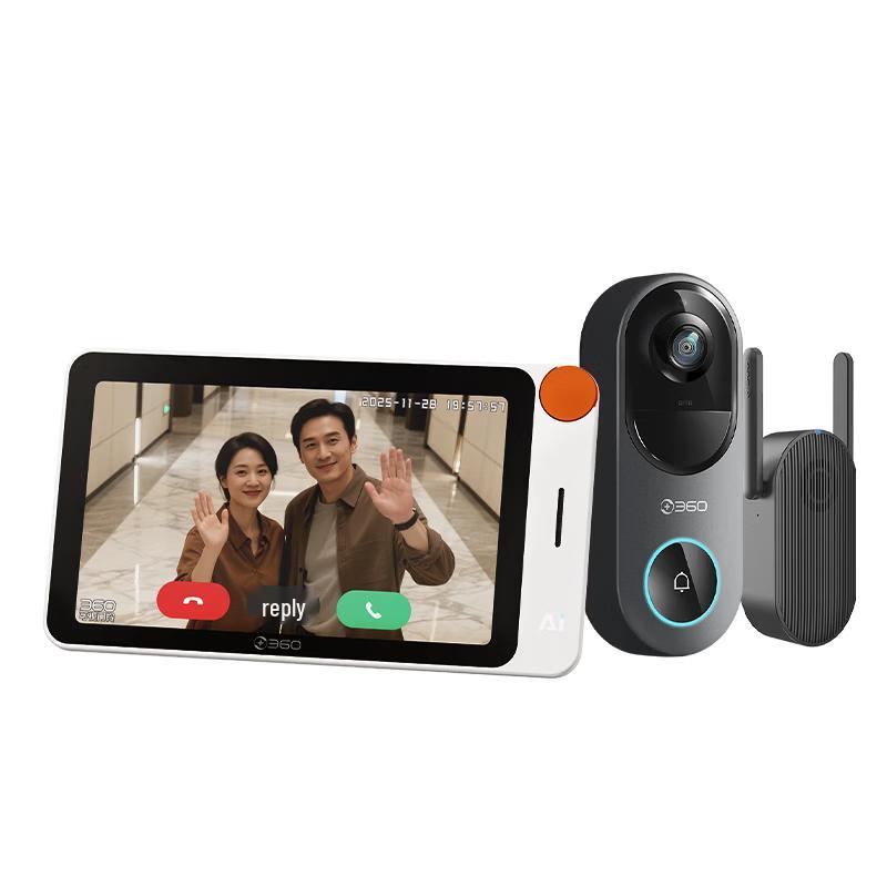 360 Sentry Edition Smart Video Doorbell 6 (5MP) (CN version)