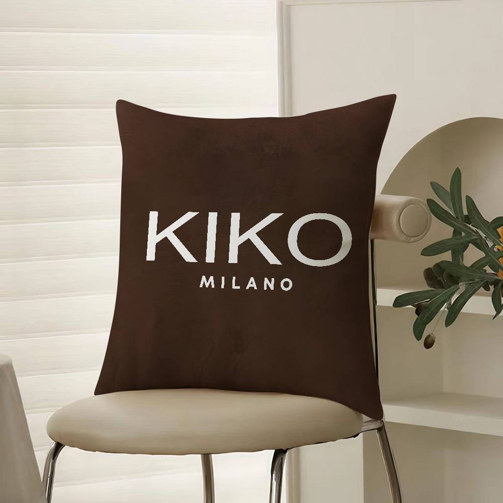 Dostupný luxus KIKO MILANO - Trendy povlak na polštář Pohodlí Pohovka Lůžko Hedvábně elegantní Skrytý zip Dekorativní povlak na polštář
