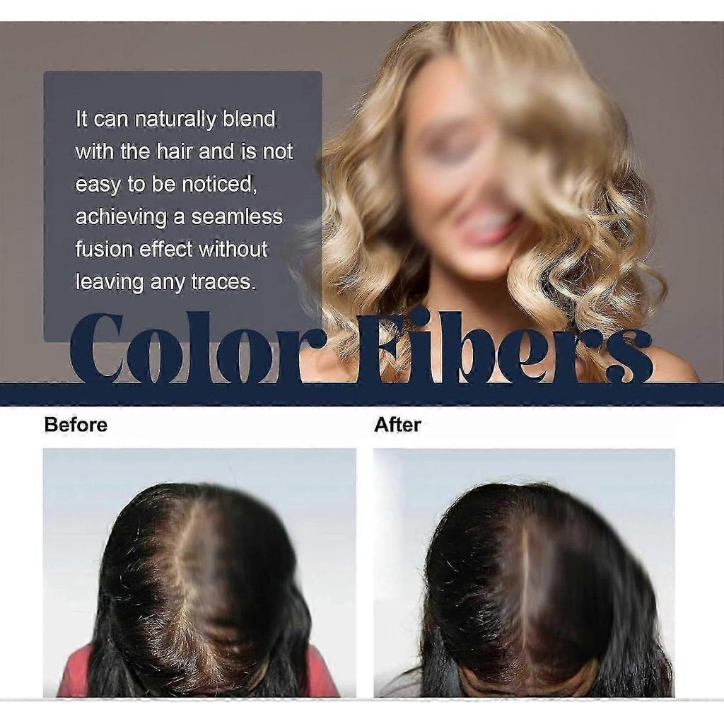 Supersize Temporary Hair Colour Fibres with Refill - Root Touch-Up & Volumising Set
