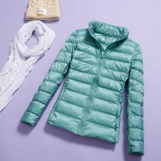 2025 Women's Hooded Lightweight Slim-Fit Down Jacket