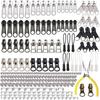 252-Piece Zipper Repair Kit with Replacement Zippers and Pulls, Universal Tools for Luggage, Bags, Jackets, and Outdoor Gear