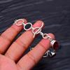 Pierre précieuse Rubis & Grenat : Bracelet Bijou en Argent Sterling 925 Fait Main Multi-Pierres Précieuses