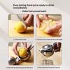 1Pcs Stainless Steel Manual Citrus Juicer High Juice Yield Easy Squeeze Handle For Home Kitchen Fresh Juice Cocktail Making