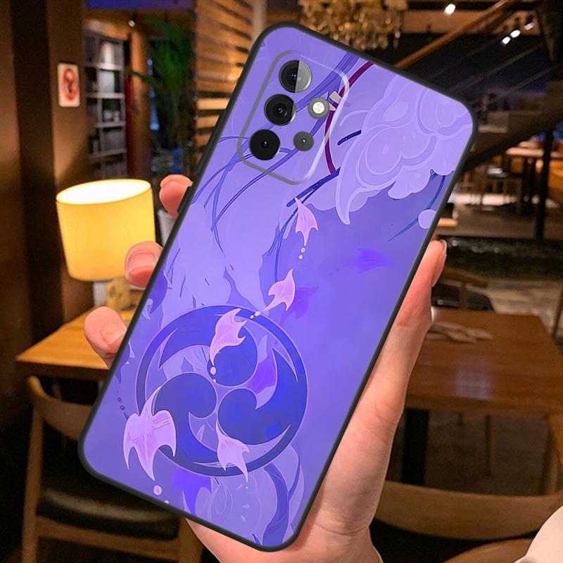 

Anime Genshin Impact Case For Samsung Galaxy A54 A34 A14 A52 A32 A12 A13 A33 A53 A15 A16 A36 A56 A26 A06 A35 A55 Samsung A12