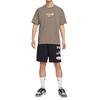 Nike Men's Breathable Sports Short-Sleeve T-Shirt In Brown