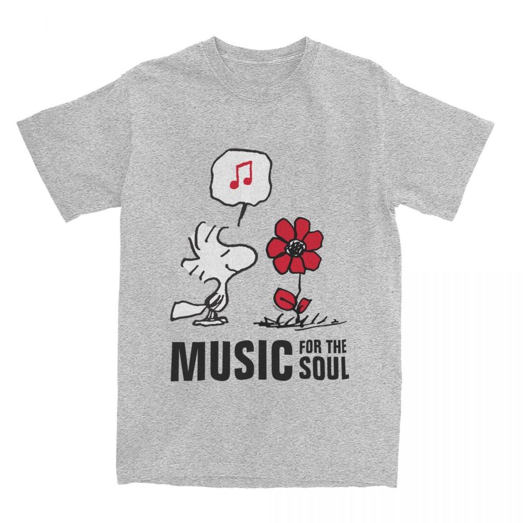 Woodstock Smelling The Flowers T Shirts Merch Men Women's 100% Cotton Vintage T-shirt Short Sleeve Clothing Adult