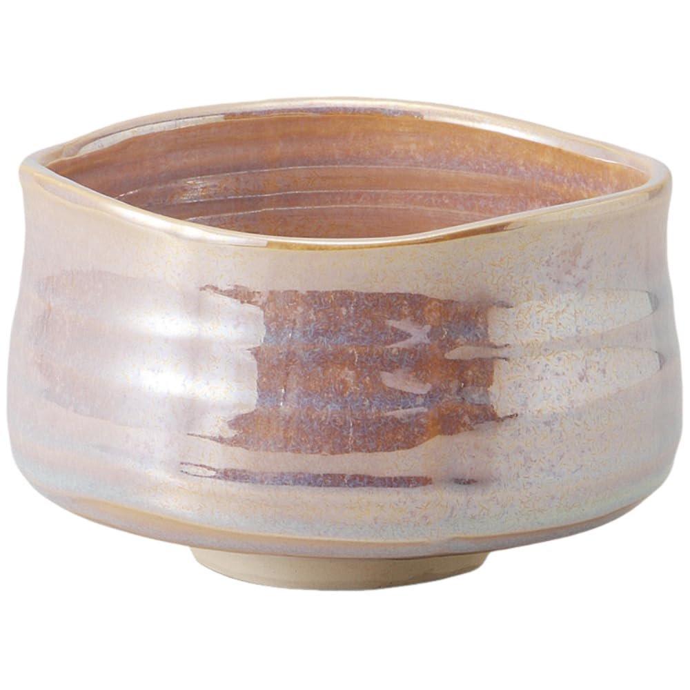 Ale-net Mino Ware Matcha Bowl White Kosai Glaze Ceramic Green Tea Cup 12.7x7.5cm Made in Japan Traditional Japanese Tableware Gift Box