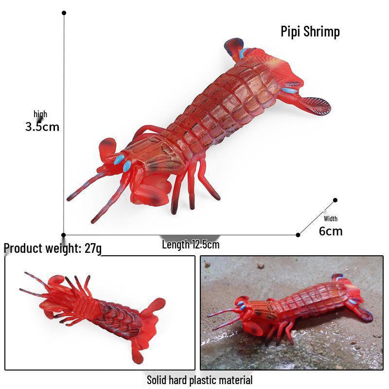 Ocean Wildlife Simulation Toy Set: Sea Turtle, Shark, Whale, Sea Lion, Tiger Shark, Manta Ray, Seal, Grouper.