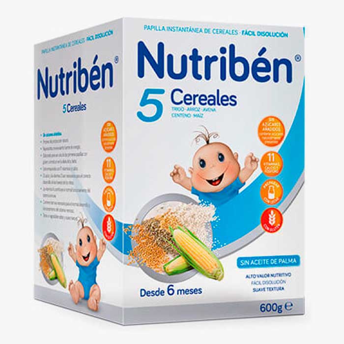 

Nutriben 5 злаков 600г