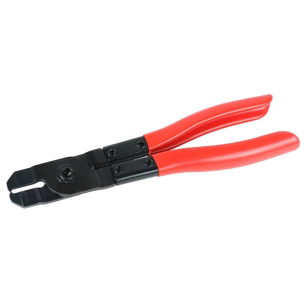 Binding Pliers 1pc Pliers Red Removal Tool Binding Pliers Carbon Steel Dust Cover Hose Clamp Dust Jacket Pliers