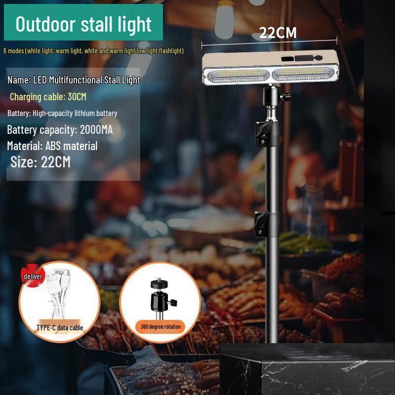 Magnetic LED Emergency Light for Home, Outdoor, and Camping