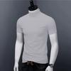 Men's Slim Fit Stand Collar Short Sleeve T-shirt - 2024 Summer Fashion