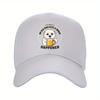 Samoyed Beer Lover Baseball Cap Cute Dog Graphic Adjustable Outdoor Casual Hat