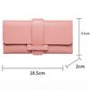 PU Leather Women Wallets Luxury Long Hasp Fold-over Pattern Coin Purses Female Brand Solid Colors New Thin Clutch Phone Bag