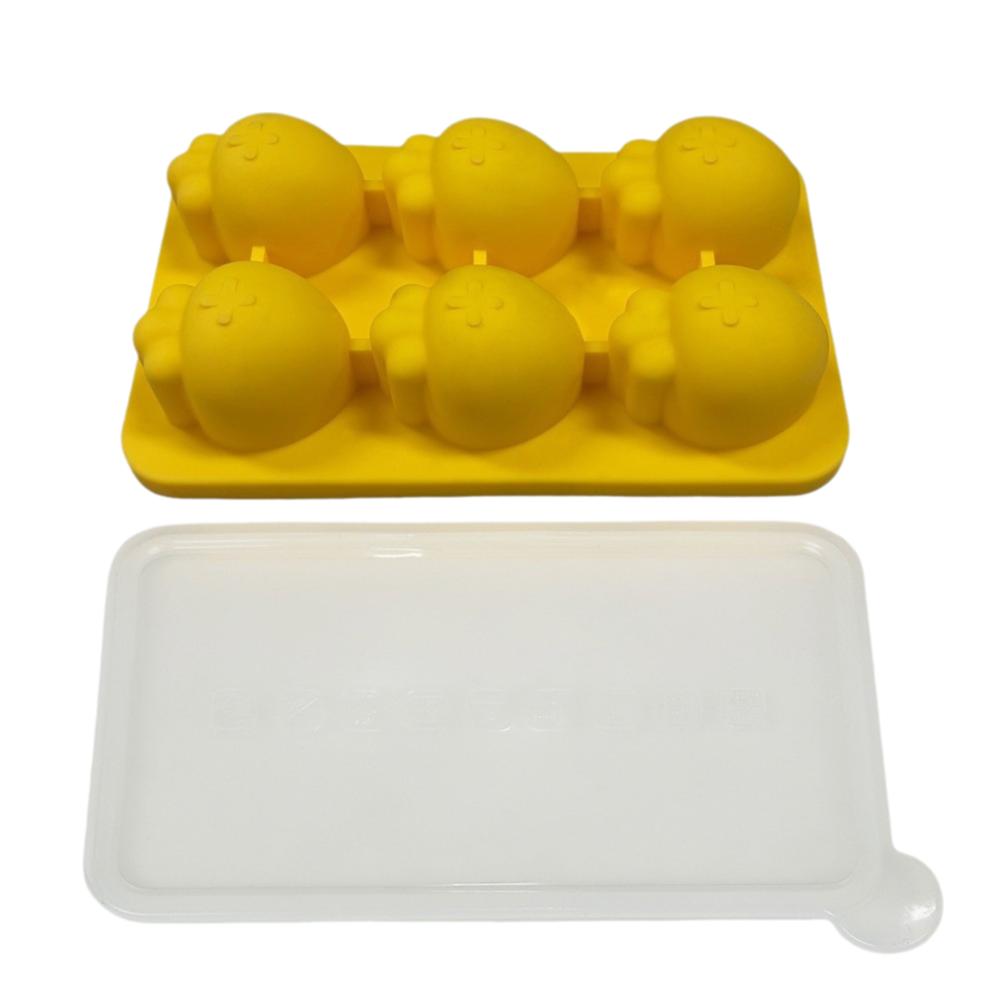 Food Grade Ice Ball Mold Flexible Rabbit Ice Cube Tray 3D Shape Animal Ice Cube  for Freezer