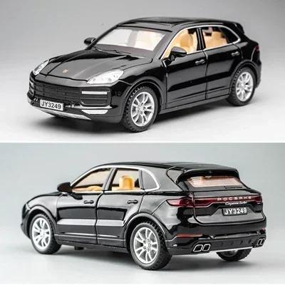 

Diecast 1:32 Porsche Cayenne Turbos Simulation Alloy Model Cars Metal Vehicles Miniature for Children Gifts Collect Boys Hottoys чорний