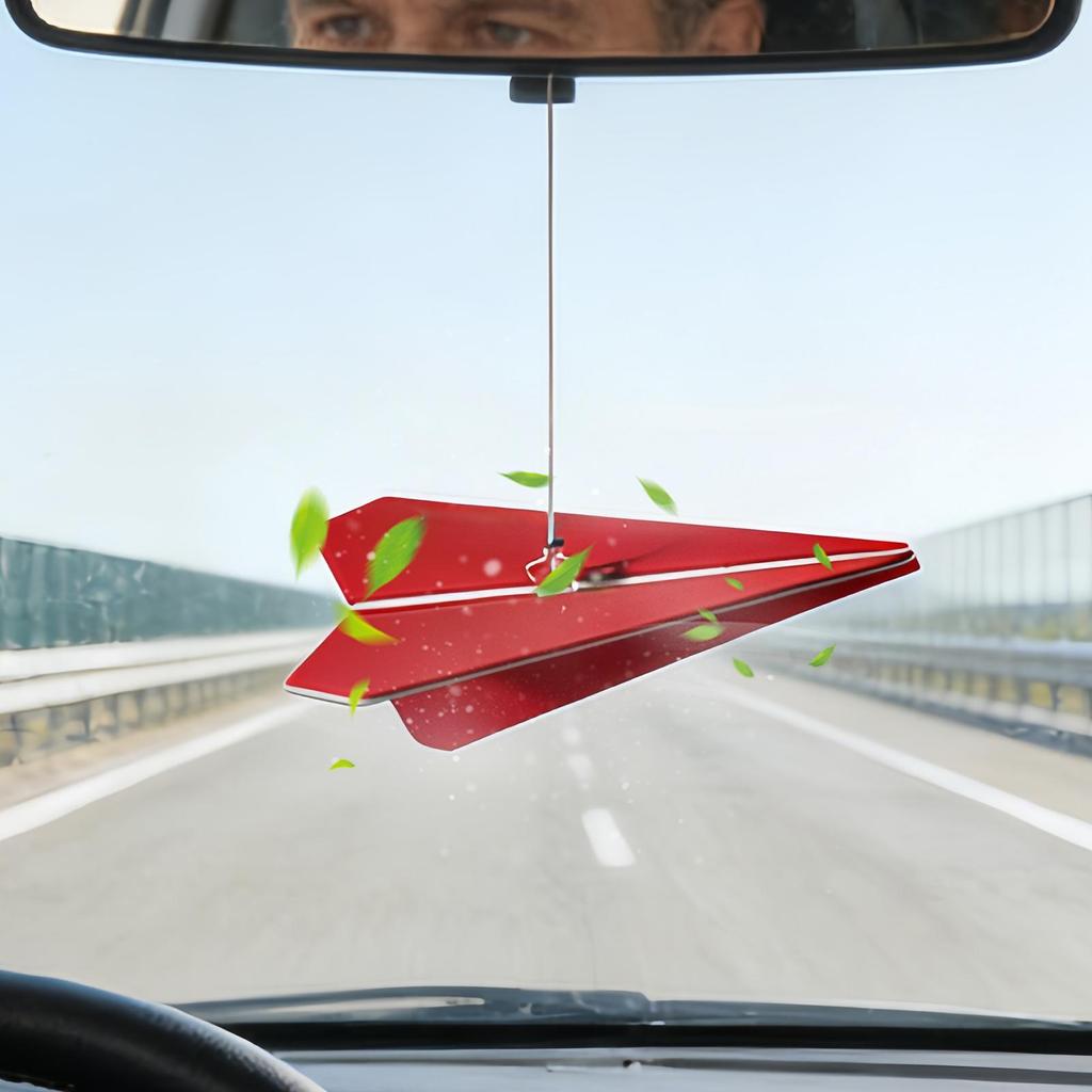 Car Fresheners Long Lasting Paper Airplane Ornament Air Freshener Long-Lasting Auto Fragrance For Car SUV Truck RV Sedan Daily