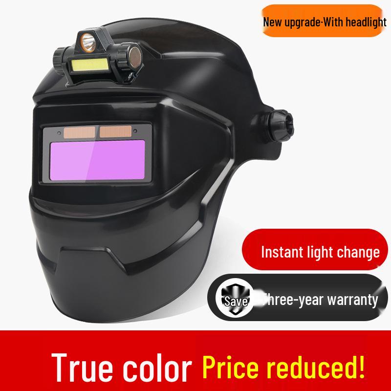 Auto-Darkening Lightweight Full Face Welding Helmet