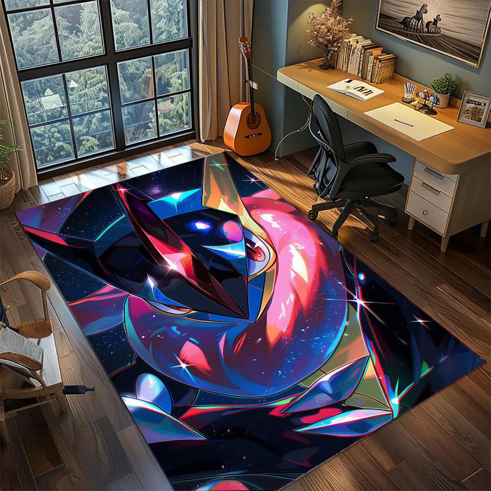 Pokemon Non Slip Home Daily Carpet Rug, Washable Large Area Floor Mat Fashion Gamer Bedroom.-TING
