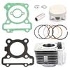 Cylinder Piston Gasket Kit 52.4mm Fit for Yamaha MIO M3 / MIO I 125 / LTS125