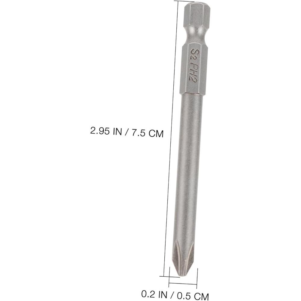 Precision Head Screwdriver Bits Set Magnetic Extension Bits Kit Steel for Electric Pneumatic Screwdrivers,Screwdriver Set