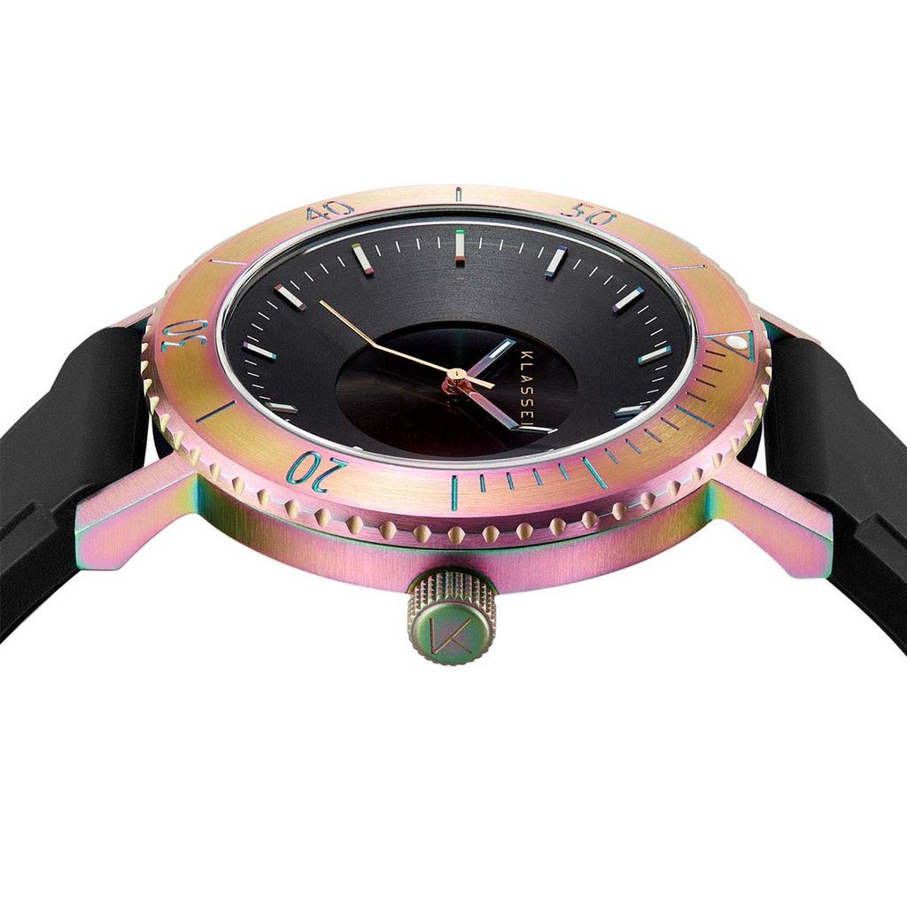 Volare TARAS Rainbow 44mm WVT19TI001M Genuine Import Black [Class Fourteen] Men's