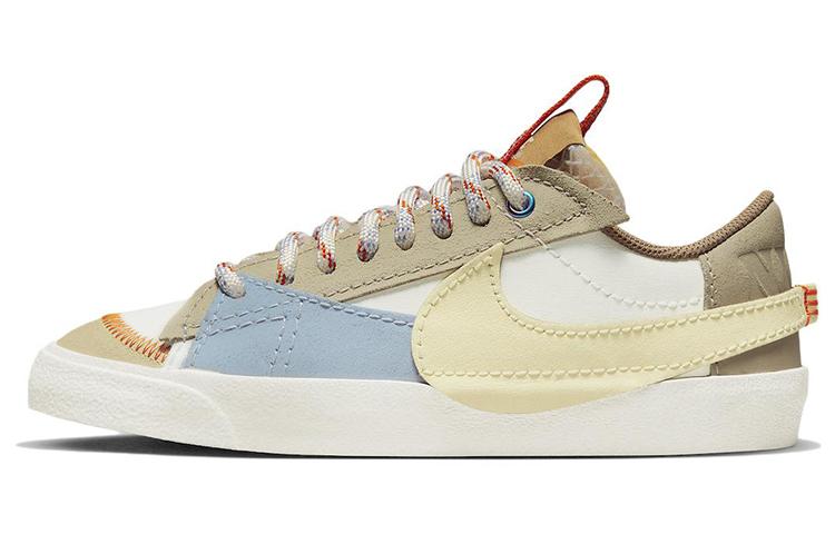 Nike Blazer Low 77 Jumbo Sail Alabaster Celestine Blue Women s DX6043-171 36.5