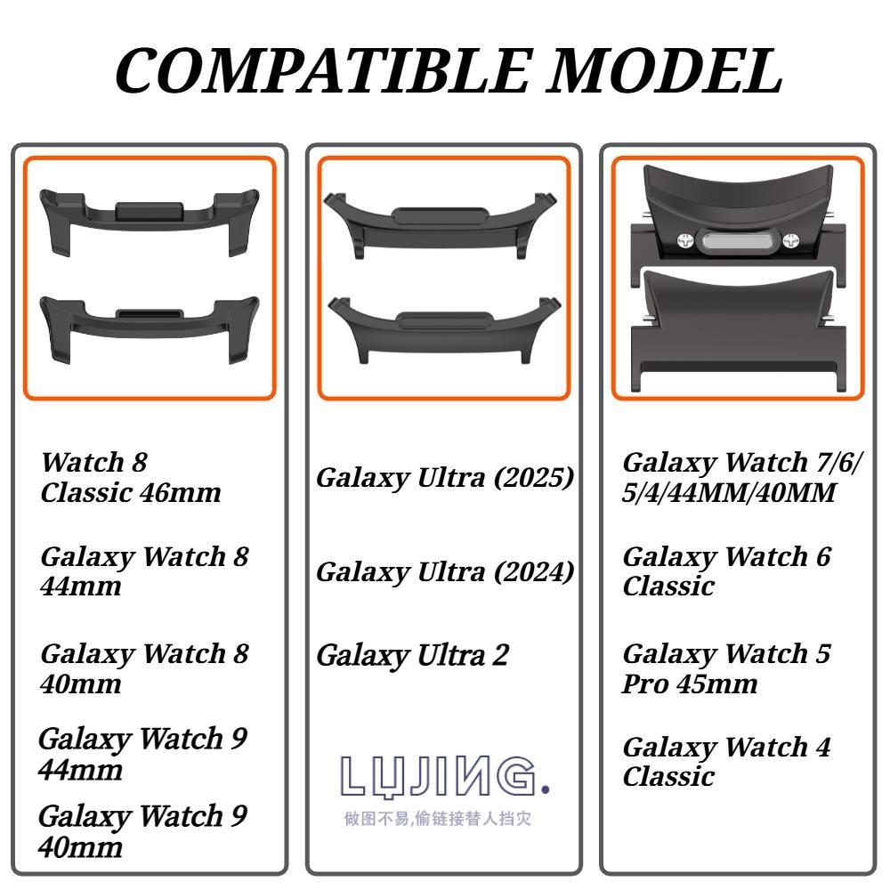 Metal Strap For Samsung Galaxy Watch 9/8 40mm 44mm 8 Classic 46mm Stainless steel Bracelet Wristband Business For Galaxy Watch Ultra2 47mm 2025 Band