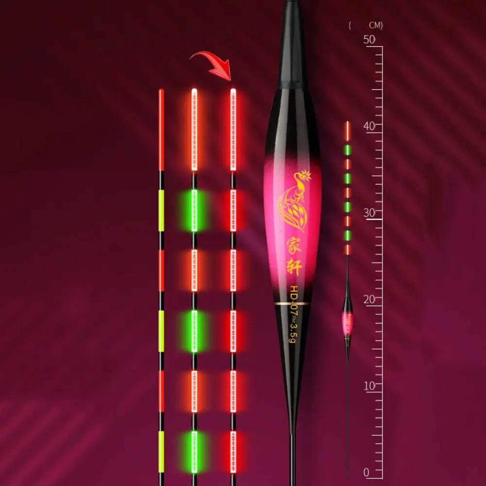 Electronic Fishing Float Indicator Light Float Rock Fishing Floats Slip Drift Tube Buoy Strike Long Tail Night Fishing