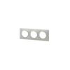 Plaque Decorative Dooxie 3 Postes Aluminium