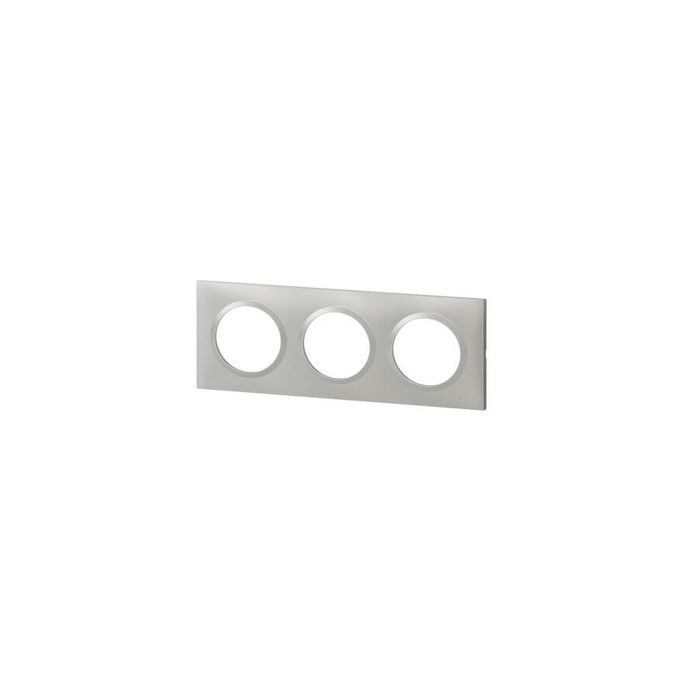 Plaque Decorative Dooxie 3 Postes Aluminium