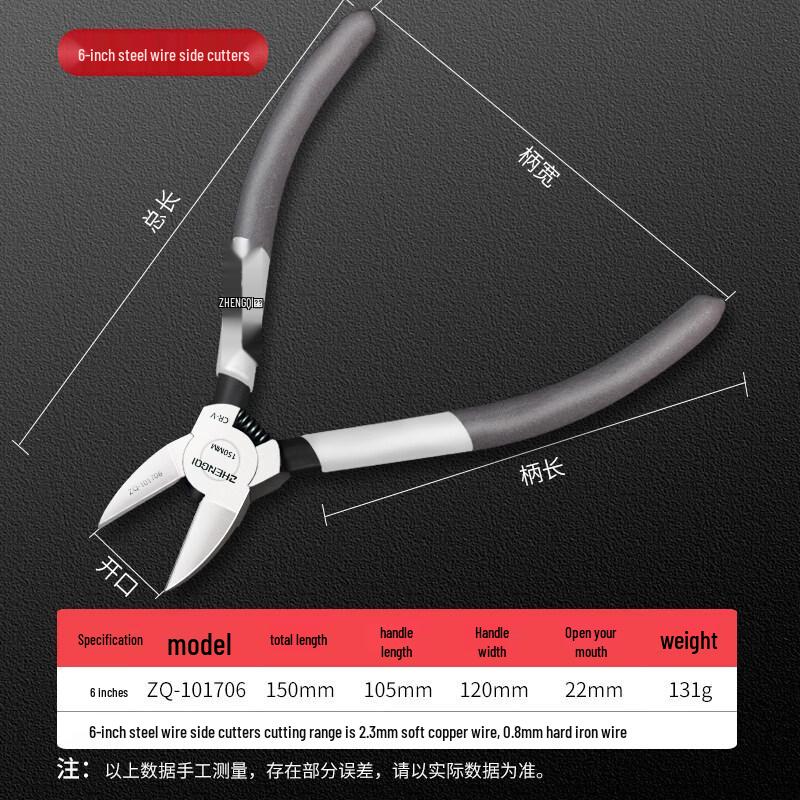 Ally 6-inch Industrial Diagonal Cutters