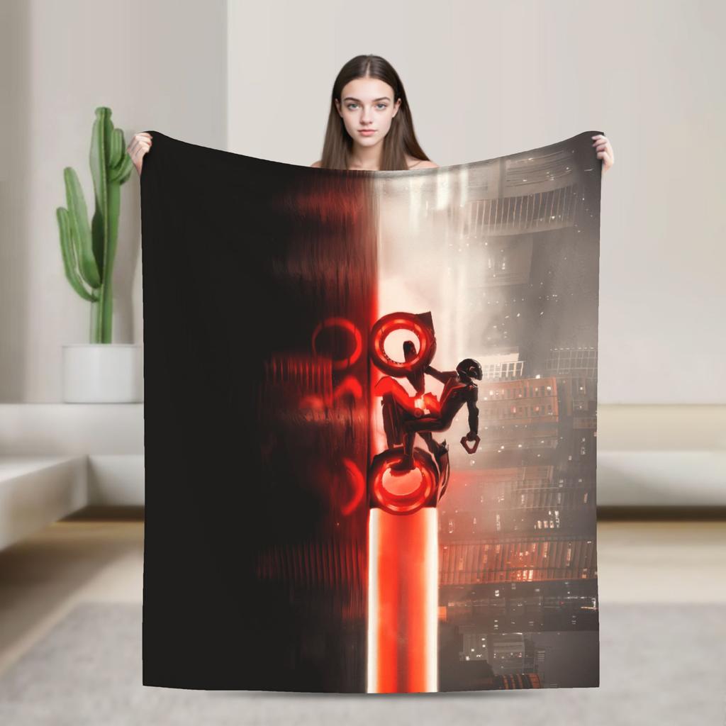 TRONs A-Ares Motor Loves Flannel Blanket Spring Warm Soft Throw Blanket for Child Home Decor Funny Bedspread Sofa Bed Cover